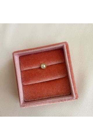 Kadın Opal Taşlı Yuvarlak Tragus