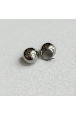 Top Halka Model 2li Küpe