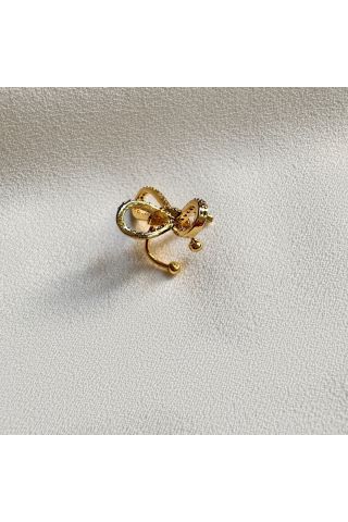 Taşlı Fiyonk Earcuff