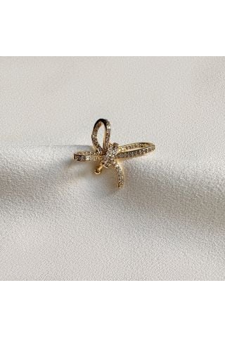 Taşlı Fiyonk Earcuff