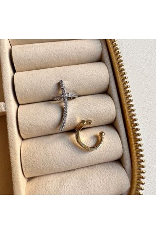 Taşlı Çubuk Earcuff