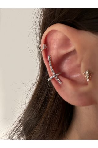 Taşlı Çubuk Earcuff
