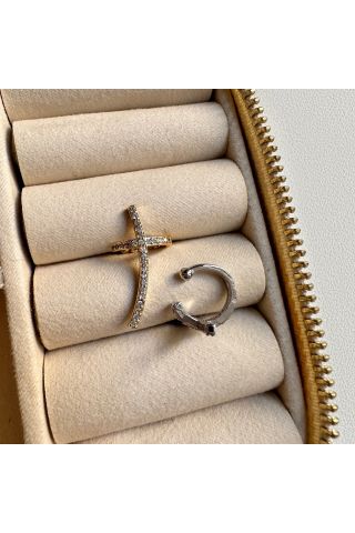 Taşlı Çubuk Earcuff