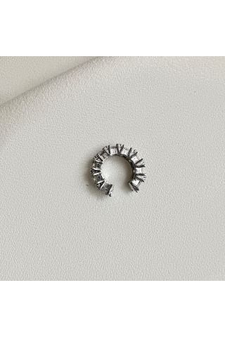 Kalın Halka Kıkırdak Küpe Earcuff