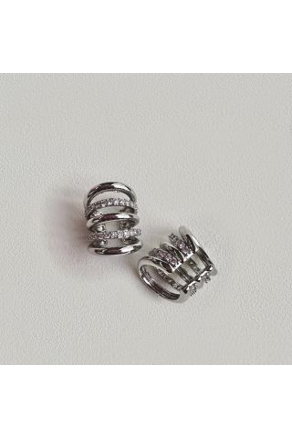 Kadın Kalın Boğumlu Earcuff Kıkırdak Küpe