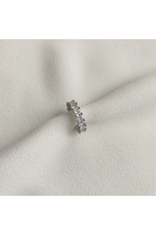 Kadın Tam Tur Zirkon Taşlı Kıkırdak Küpe Earcuff