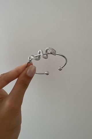 Sarmal Yılan Model Kelepçe Bileklik