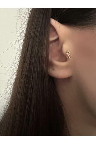 Cerrahi Çelik Minik Yıldızlar Tragus Piercing