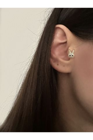 Cerrahi Çelik Tavşan Tragus Piercing
