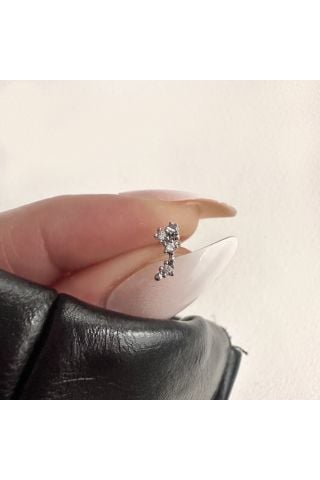Cerrahi Çelik Minik Yıldızlar Tragus Piercing